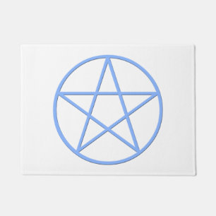 Falln Pagan Pentacle Doormat