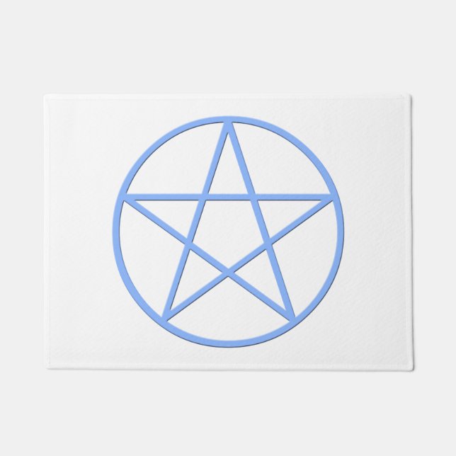 Falln Pagan Pentacle Doormat (Front)