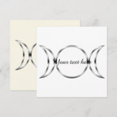 Falln Pagan Triple Goddess Symbol (Front/Back)