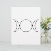 Falln Pagan Triple Goddess Symbol (Standing Front)
