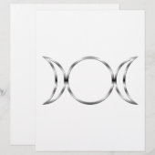 Falln Pagan Triple Goddess Symbol (Front/Back)
