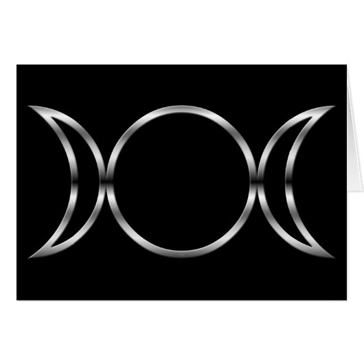 Falln Pagan Triple Goddess Symbol Cards (Front Horizontal)