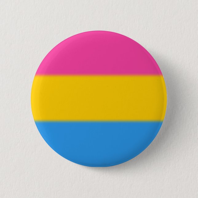 Falln Pansexual Pride Flag Pinback Button (Front)