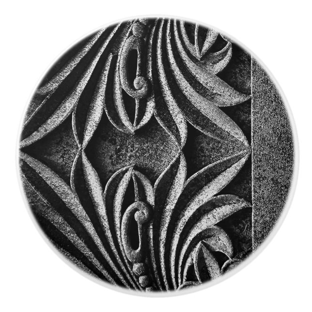 Falln Peaceful Passing Ceramic Knob (Front)