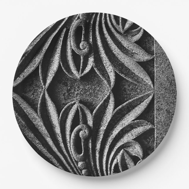 Falln Peaceful Passing Paper Plates (Front)