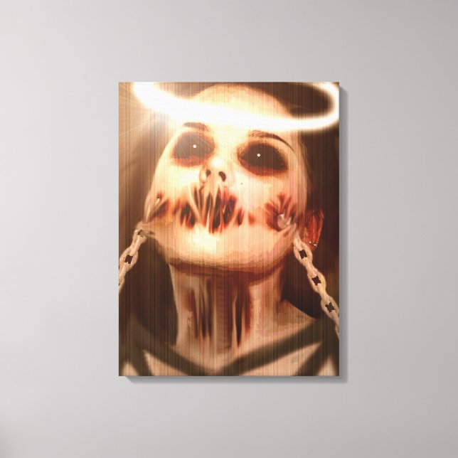 Falln Personal Savior Canvas Print (Front)