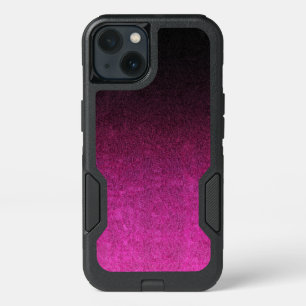 Falln Pink & Black Glitter Gradient iPhone 13 Case