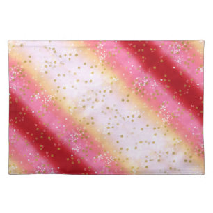 Falln Pink Sakura Sunrise Cloth Placemat