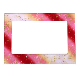 Falln Pink Sakura Sunrise Magnetic Frame