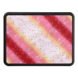 Falln Pink Sakura Sunrise Tow Hitch Cover