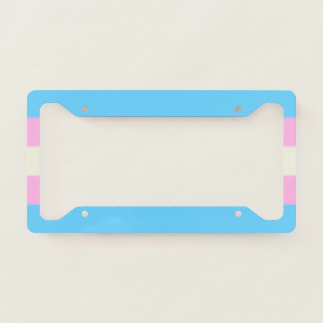 Falln Pride License Plate Frame (Front)