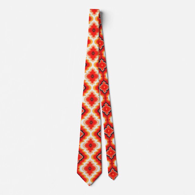 Falln Psychedelic Sunset Neck Tie (Front)