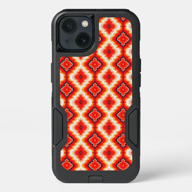 Falln Psychedelic Sunset Otterbox iPhone Case (Back)