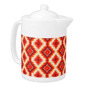 Falln Psychedelic Sunset Teapot