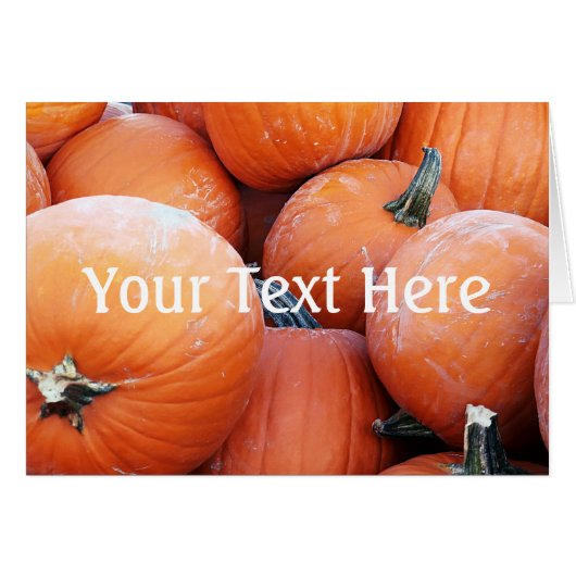 Falln Pumpkin Pile Cards (Front Horizontal)