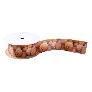 Falln Pumpkin Pile Satin Ribbon