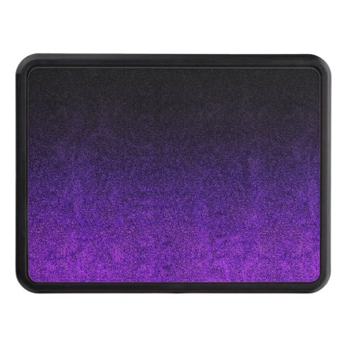 Falln Purple  Black Glitter Gradient Hitch Cover