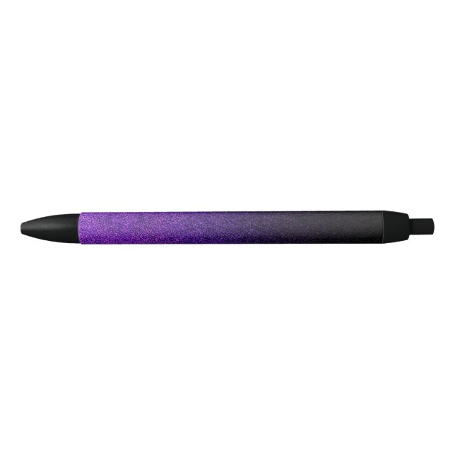 Falln Purple & Black Glitter Gradient Pen (Front)