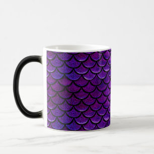 Falln Purple & Blue Mermaid Scales Color Morph Mug