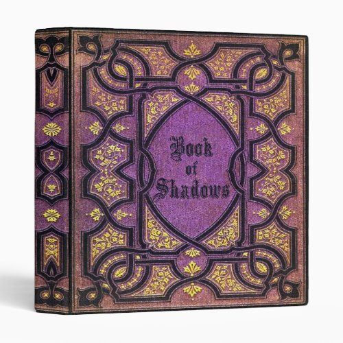 Falln Purple Vines Book of Shadows Binder