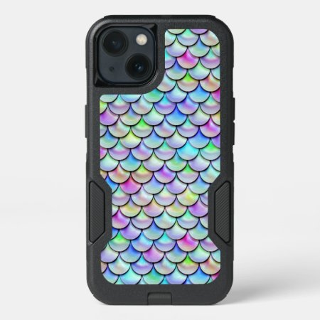 Falln Rainbow Bubble Mermaid Scales Iphone 13 Case