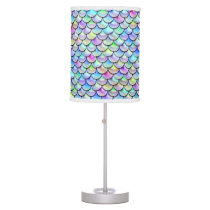 Falln Rainbow Bubble Mermaid Scales Table Lamp Falln Rainbow Bubble Mermaid Scales Table Lamp