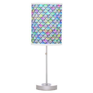 Falln Rainbow Bubble Mermaid Scales Table Lamp
