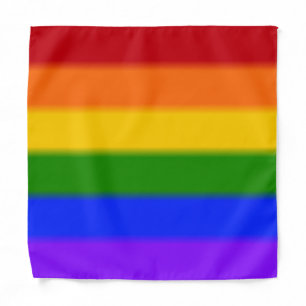 Falln Rainbow Gay Pride Flag Bandana