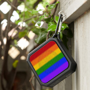 Falln Rainbow Gay Pride Flag Bluetooth Speaker