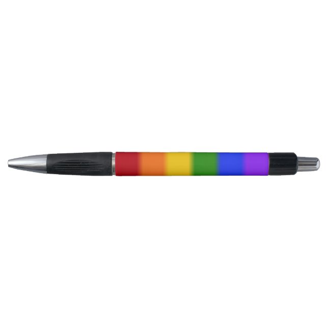 Falln Rainbow Gay Pride Flag Pen (Front)