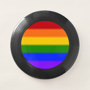 Falln Rainbow Gay Pride Flag Wham-O Frisbee