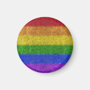 Falln Rainbow Glitter Gradient Magnet