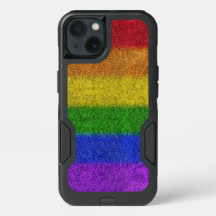 Falln Rainbow Glitter Gradient iPhone 13 Case