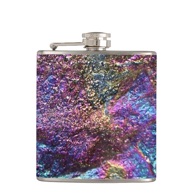 Falln Rainbow Rocks Flask (Front)