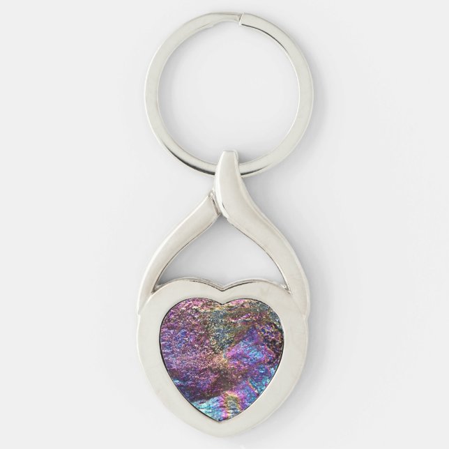 Falln Rainbow Rocks Keychain (Front)
