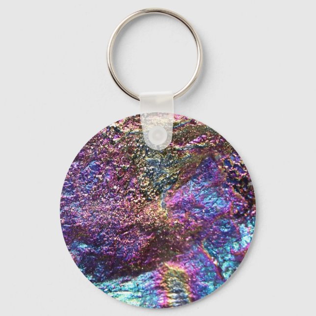 Falln Rainbow Rocks Keychain (Front)