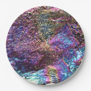 Falln Rainbow Rocks Paper Plates