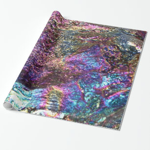 Falln Rainbow Rocks Wrapping Paper