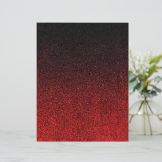 Falln Red & Black Glitter Gradient (Standing Front)