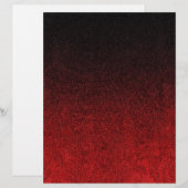 Falln Red & Black Glitter Gradient (Front/Back)