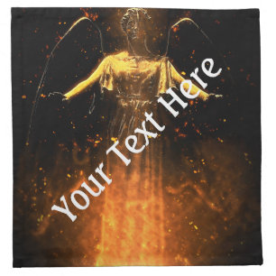 Falln Rise From The Flames Cloth Napkin