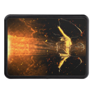 Falln Rise From The Flames Hitch Cover