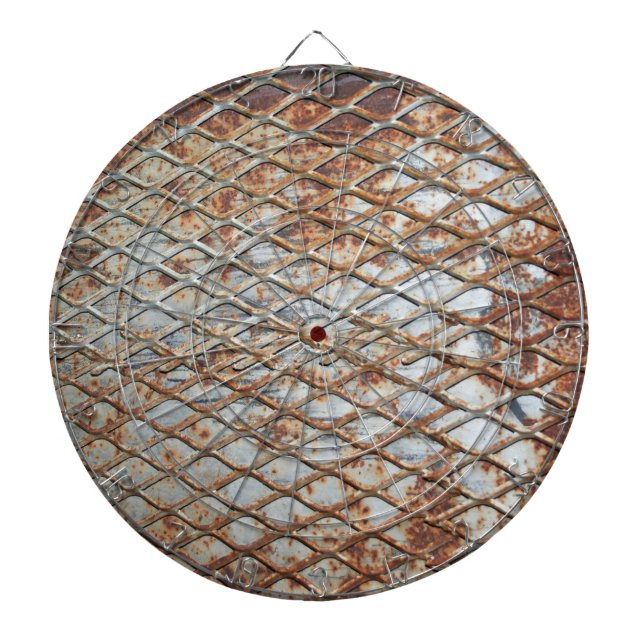 Falln Rusty Grate Dart Board (Front)