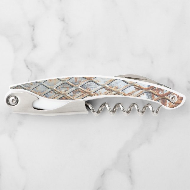 Falln Rusty Grate Waiter's Corkscrew (Front)