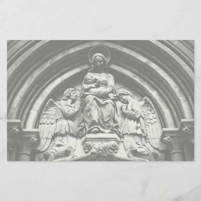 Falln She Waits On High Stationery (Front)