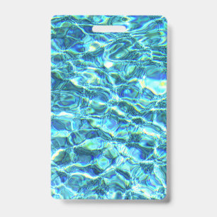 Falln Shimmering Water Badge