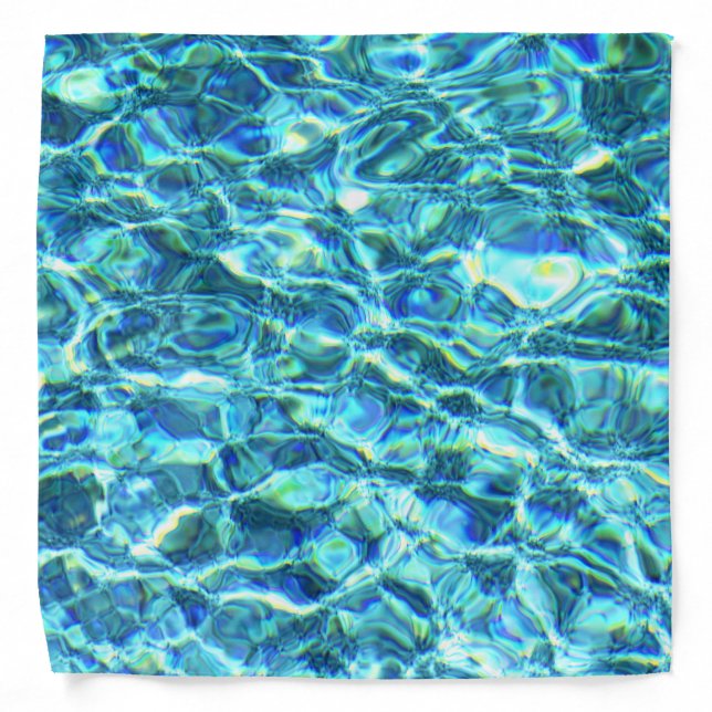Falln Shimmering Water Bandana (Front)