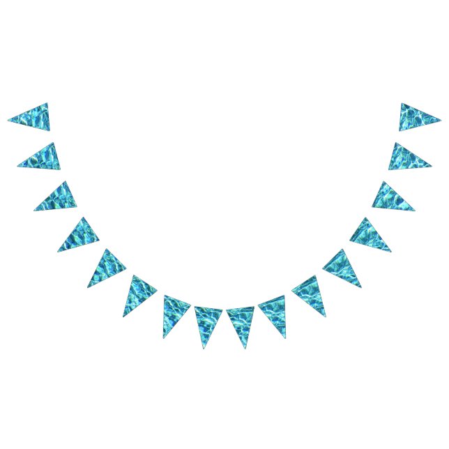 Falln Shimmering Water Bunting Flags (All)