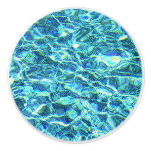 Falln Shimmering Water Ceramic Knob