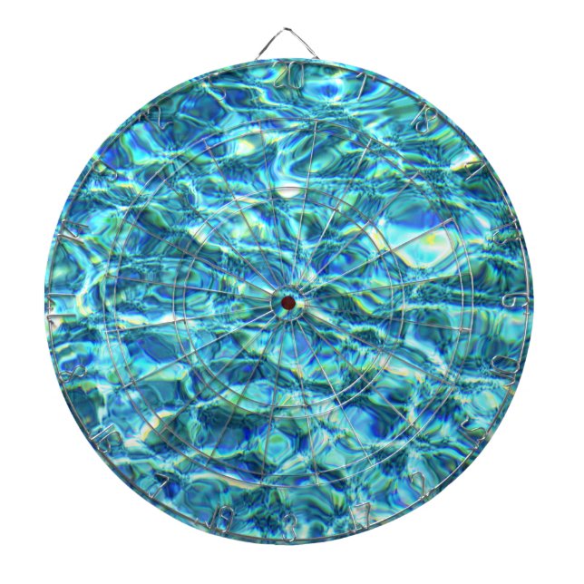 Falln Shimmering Water Dart Board (Front)